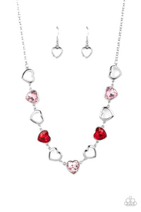 Paparazzi-Contemporary Cupid - Multi Necklace