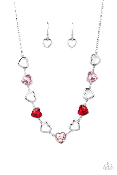 Paparazzi-Contemporary Cupid - Multi Necklace