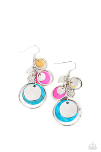 Paparazzi-Saved by the SHELL - Multi Earring