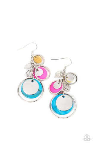 Paparazzi-Saved by the SHELL - Multi Earring