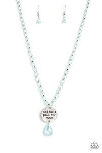 Paparazzi-Priceless Plan - Blue Necklace