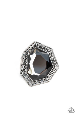 Paparazz-Smoldering Sass - Silver Ring