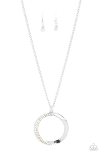 Paparazzi-Encrusted Elegance - Multi Necklace