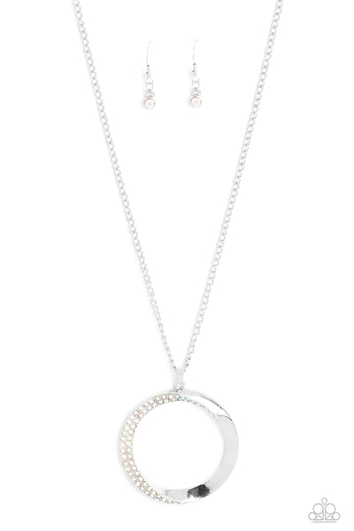 Paparazzi-Encrusted Elegance - Multi Necklace