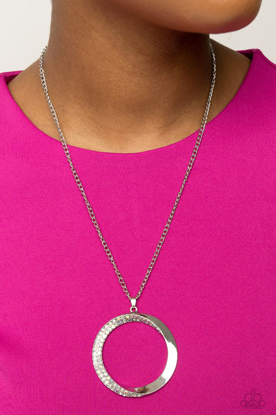 Paparazzi-Encrusted Elegance - Multi Necklace