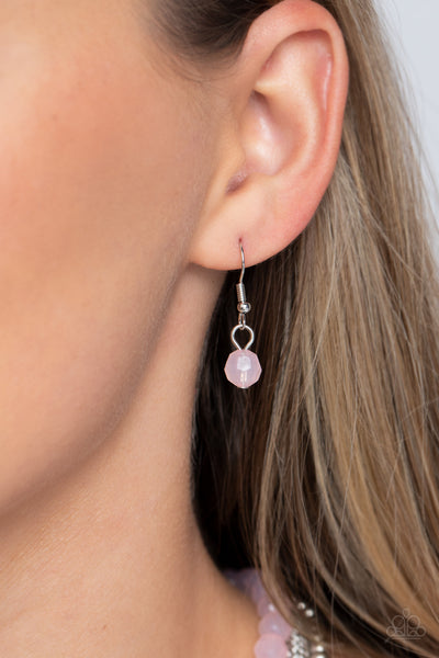 Paparazzi-Boardwalk Babe - Pink Necklace