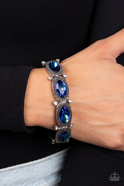 Paparazzi-Dancing Diva - Blue Bracelet