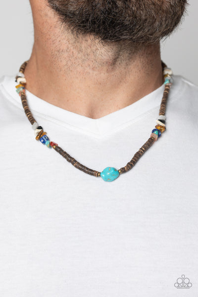 Paparazzi-Stony Survivor - Multi Necklace
