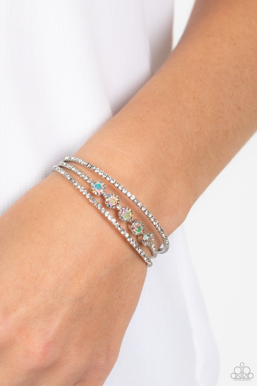 Paparazzi-Lucid Layers - Multi Bracelet