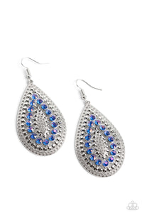 Paparazzi-Spirited Socialite - Blue Earring