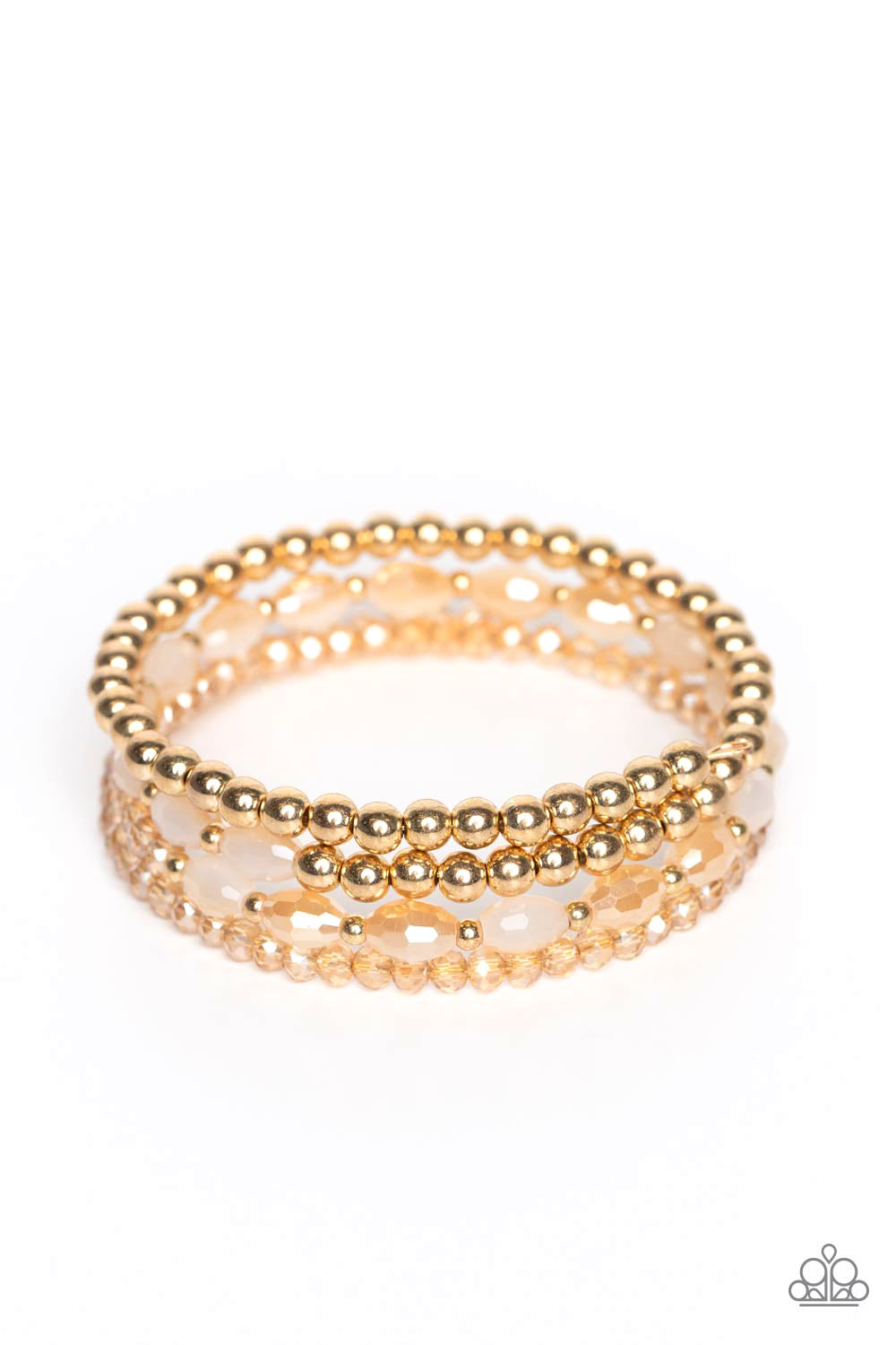 Paparazzi-Celestial Chapter - Gold Bracelet