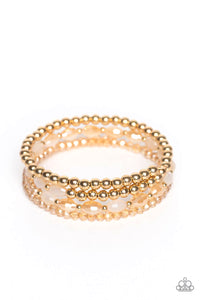 Paparazzi-Celestial Chapter - Gold Bracelet