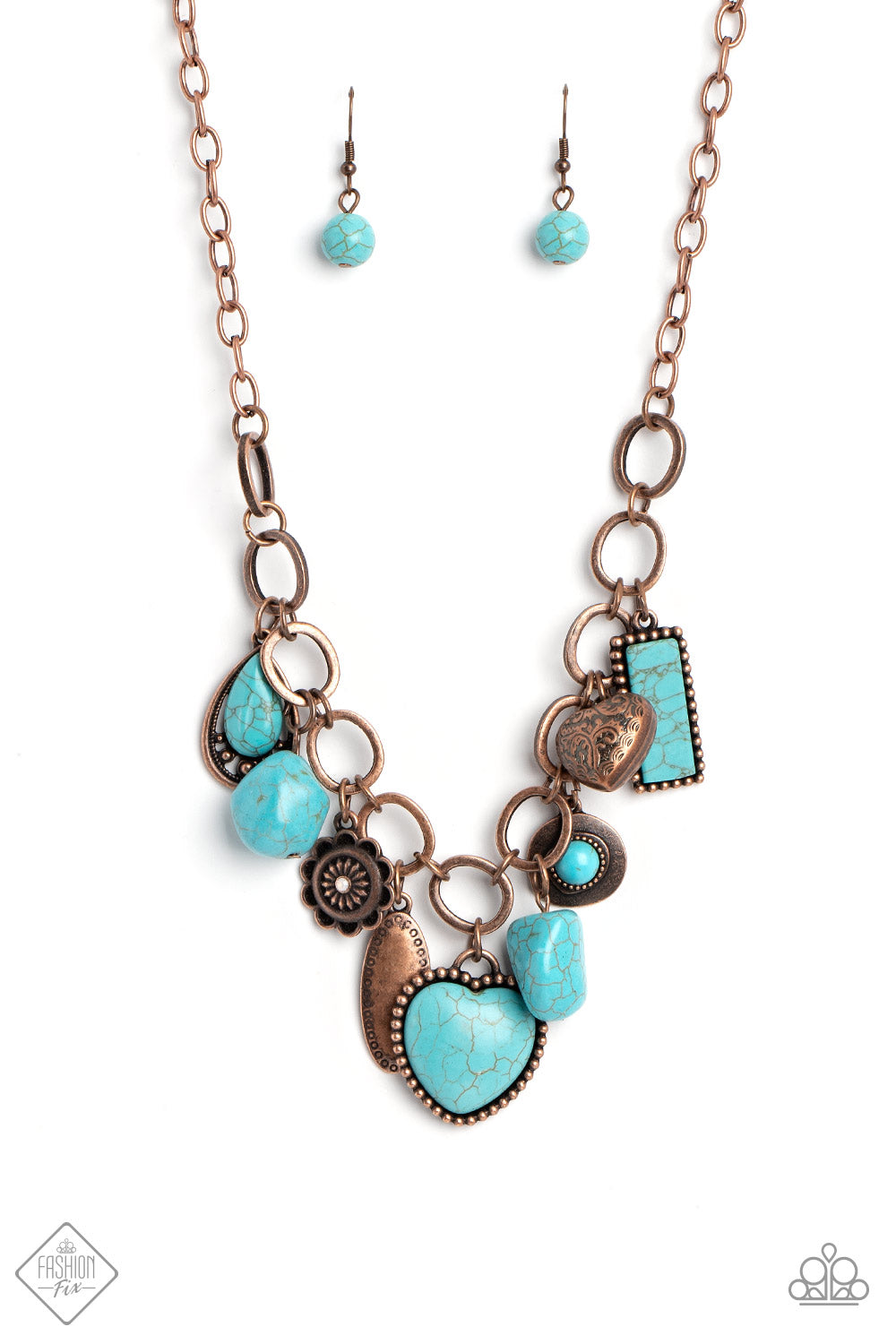 Paparazzi-Countryside Collection - Copper Necklace