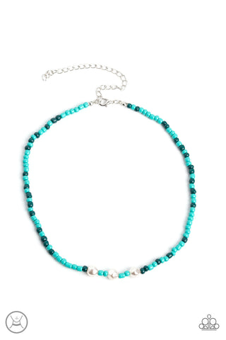 Paparazzi-I Can SEED Clearly Now - Green Necklace