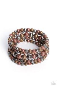 Paparazzi-Sonoran Stripes - Multi Bracelet
