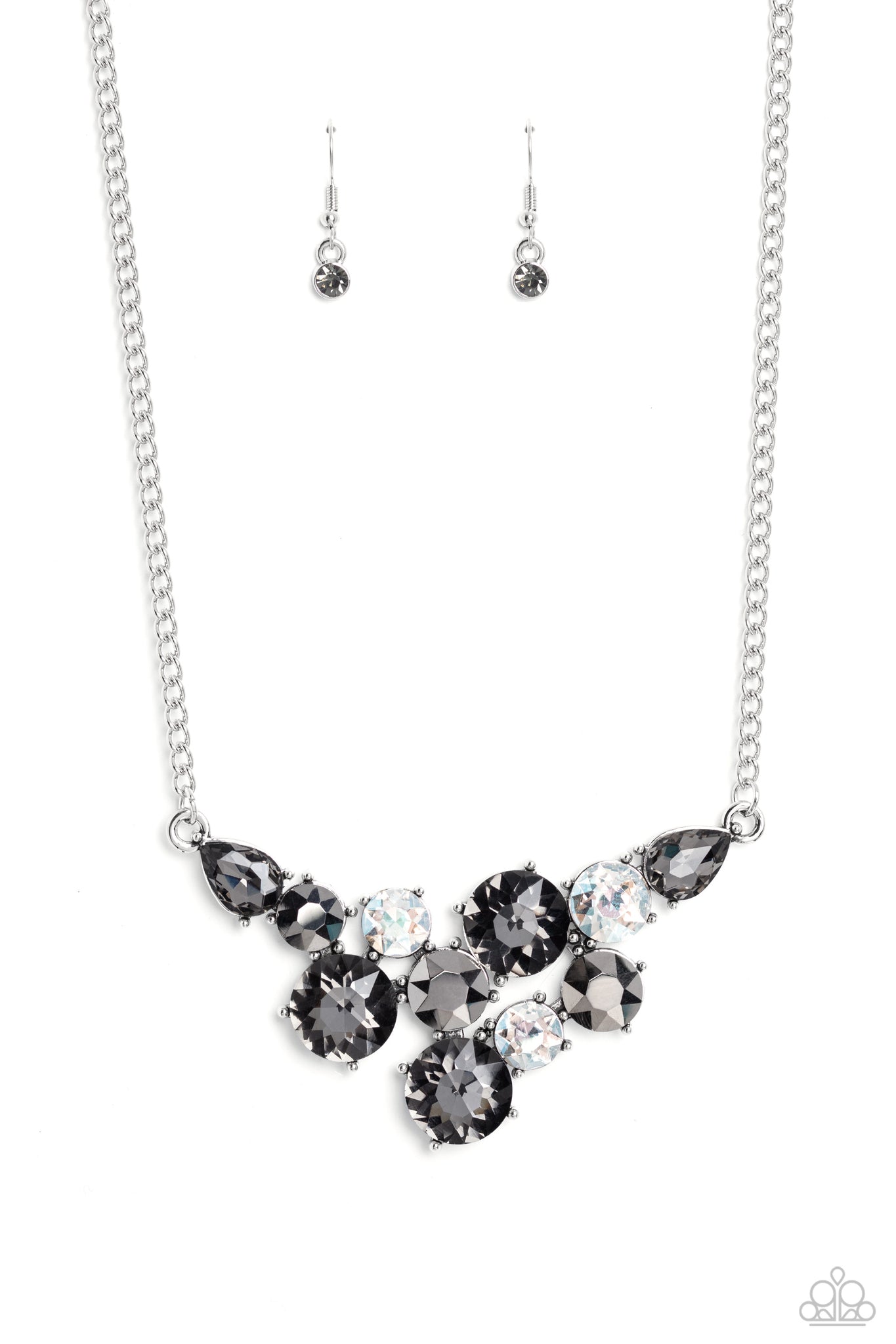 Paparazzi-Round Royalty - Silver Necklace