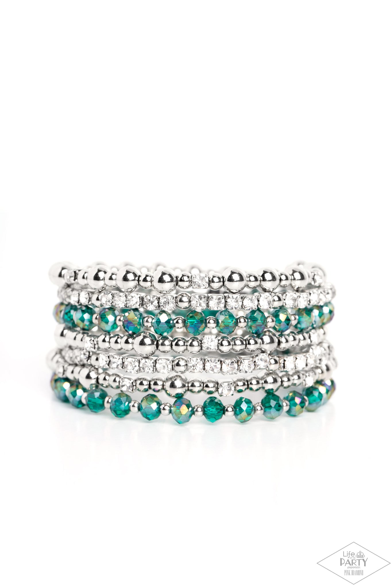 Paparazzi-ICE Knowing You - Multi Bracelet