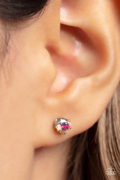 Paparazzi-Delicately Dainty - Multi Earring