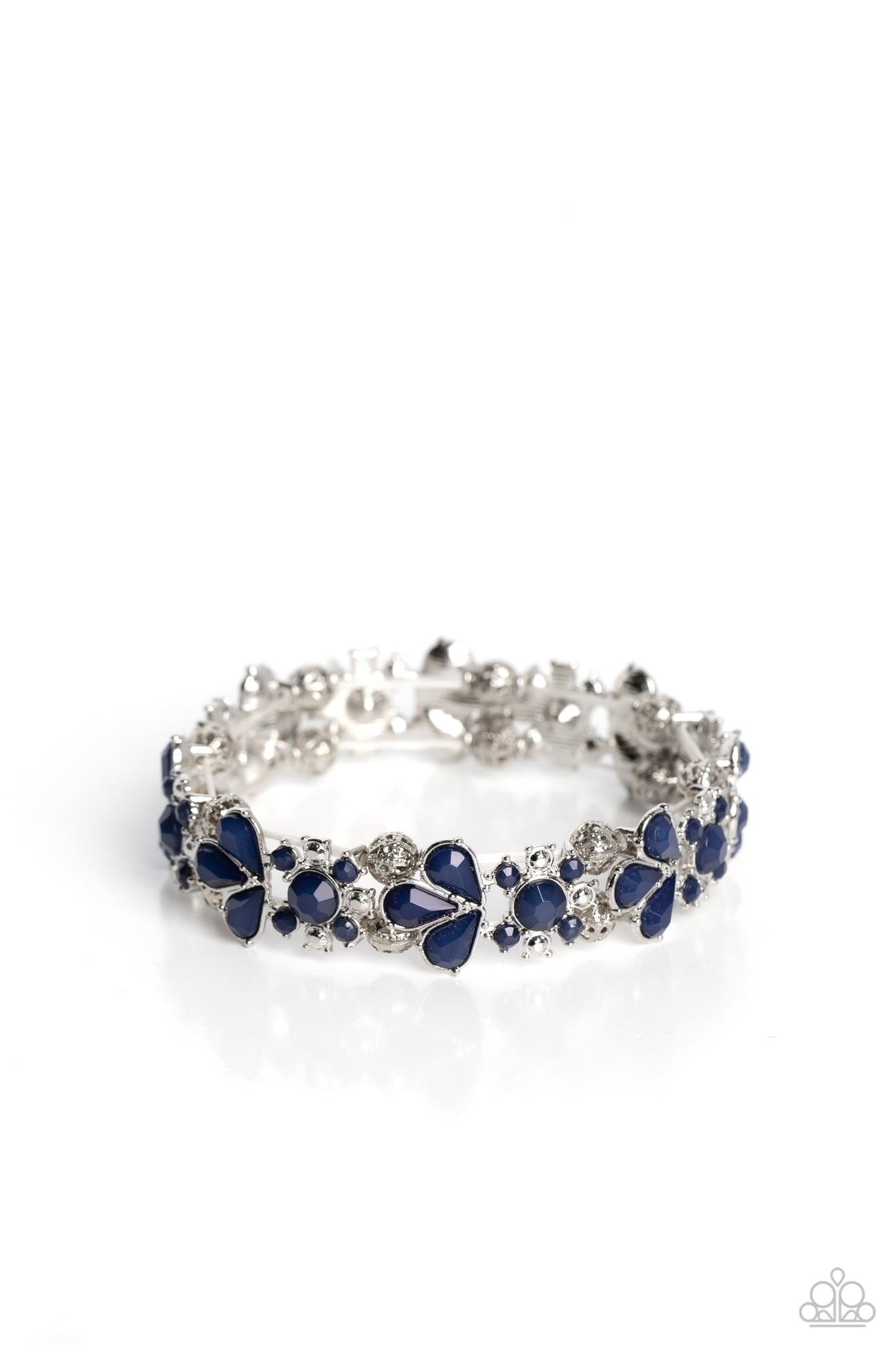 Paparazzi-Teasing Torrent - Blue Bracelet
