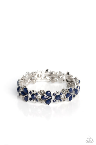 Paparazzi-Teasing Torrent - Blue Bracelet