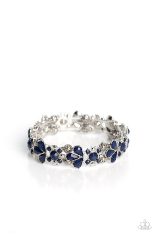 Paparazzi-Teasing Torrent - Blue Bracelet