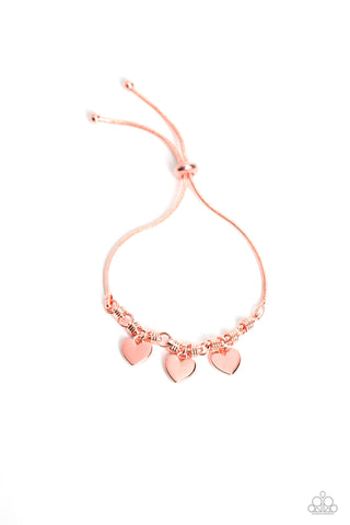 Paparazzi-Romance Tale - Copper Bracelet