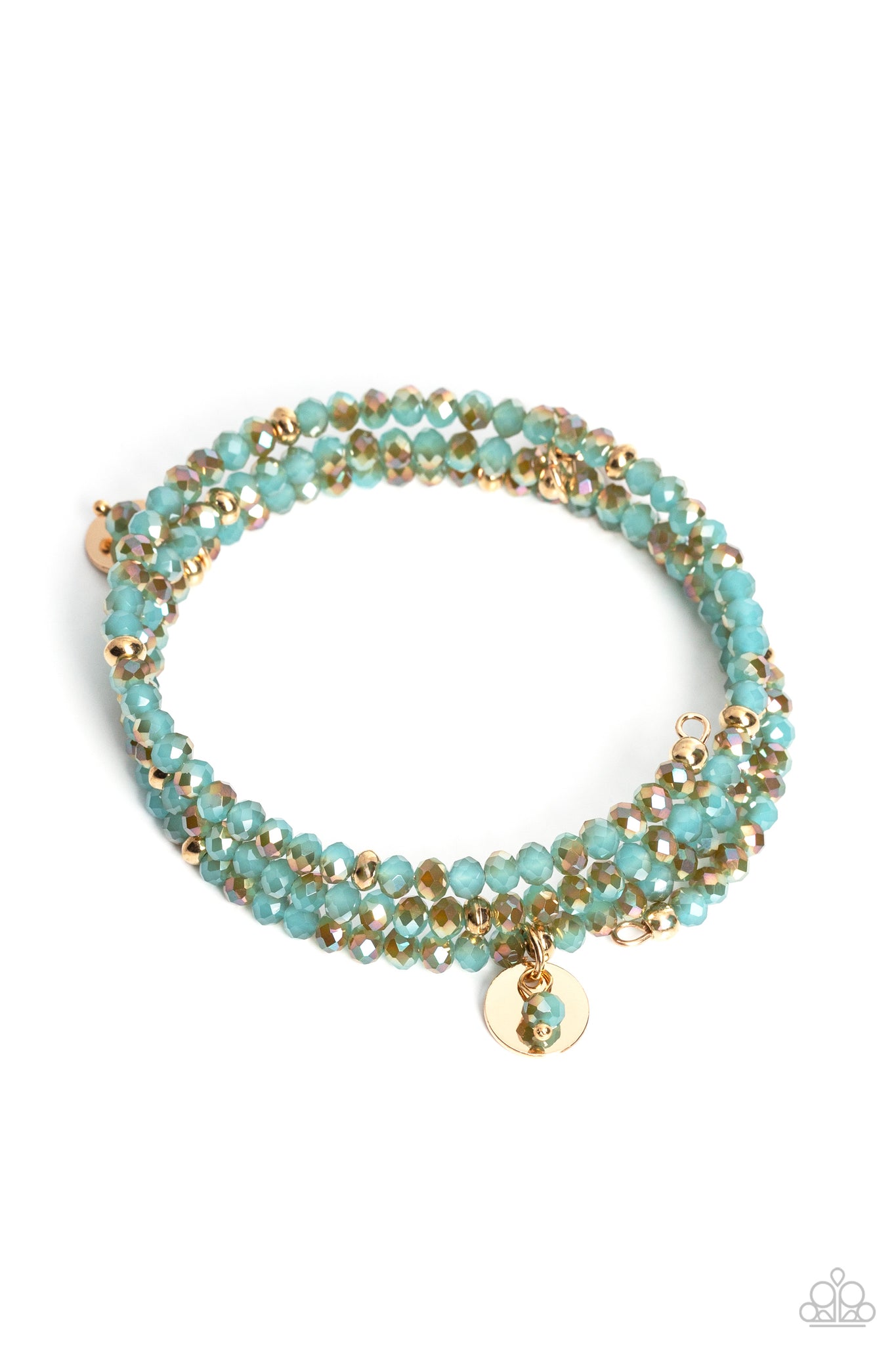 Paparazzi-Illusive Infinity - Blue Bracelet