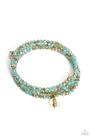 Paparazzi-Illusive Infinity - Blue Bracelet