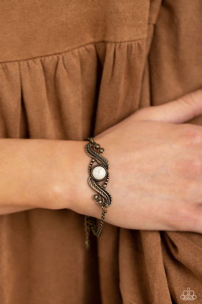 Paparazzi-Eye in the Sky - Brass Bracelet Set