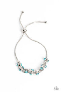 Paparazzi-Intertwined Illusion - Blue Bracelet