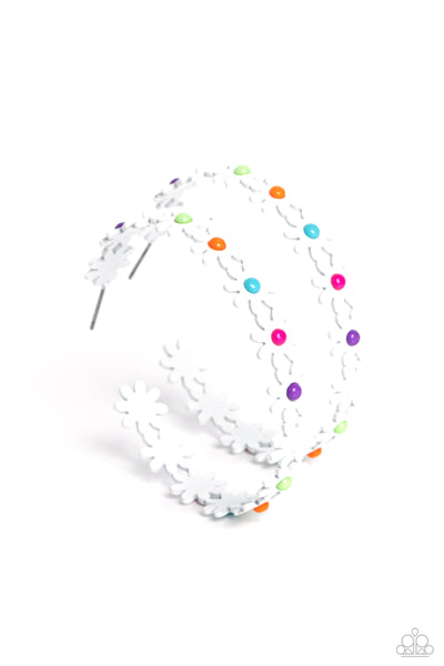 Paparazzi-Daisy Disposition - Multi Earring