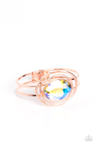 Paparazzi-Substantial Sorceress - Copper Bracelet