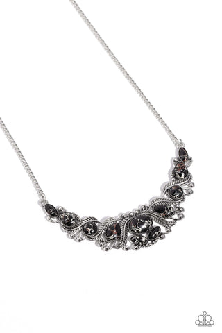 Paparazzi-EYE Wish I May... - Black Necklace and Bracelet Set
