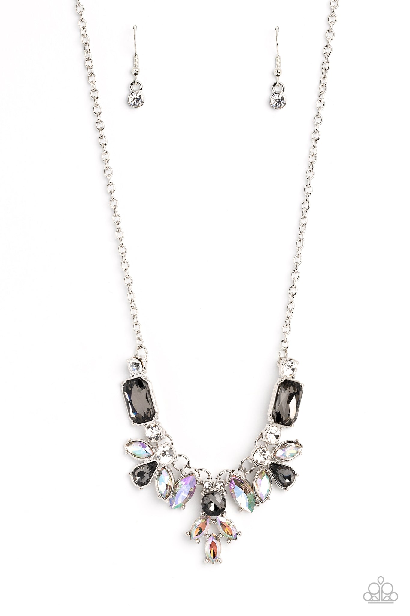 Paparazzi-Prima Donna Dazzle - Silver Necklace