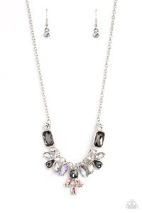Paparazzi-Prima Donna Dazzle - Silver Necklace