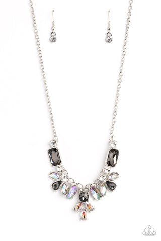 Paparazzi-Prima Donna Dazzle - Silver Necklace