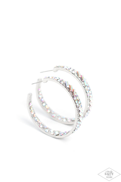 Paparazzi-GLITZY By Association - Multi Earring