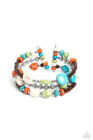 Paparazzi-Operation Outdoors - Multi Bracelet