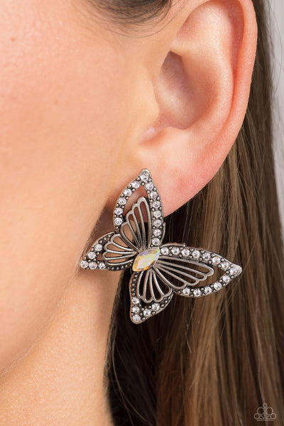 Paparazzi-Wispy Wings - Multi Earring