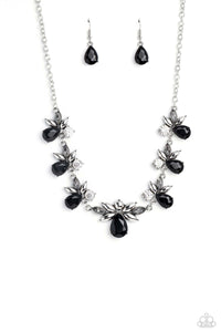Paparazzi-Explosive Effulgence - Black Necklace