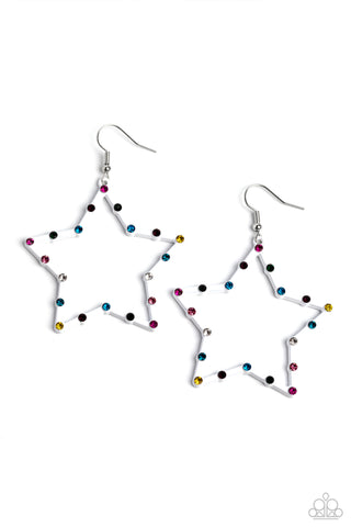 Paparazzi-Confetti Craze - Multi Earring