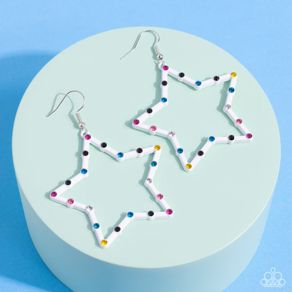 Paparazzi-Confetti Craze - Multi Earring