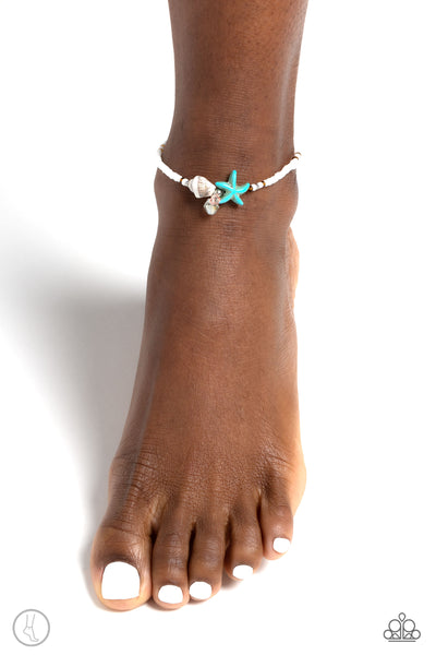 Paparazzi-Shooting STARFISH - Multi Anklet