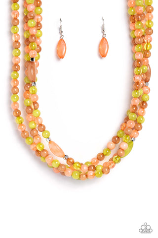 Paparazzi-Layered Lass - Multi Necklace
