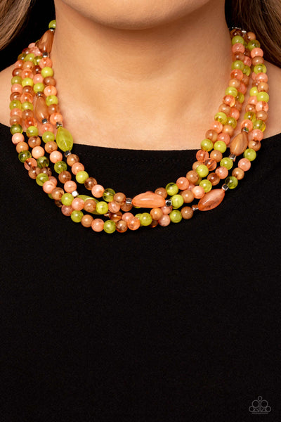 Paparazzi-Layered Lass - Multi Necklace
