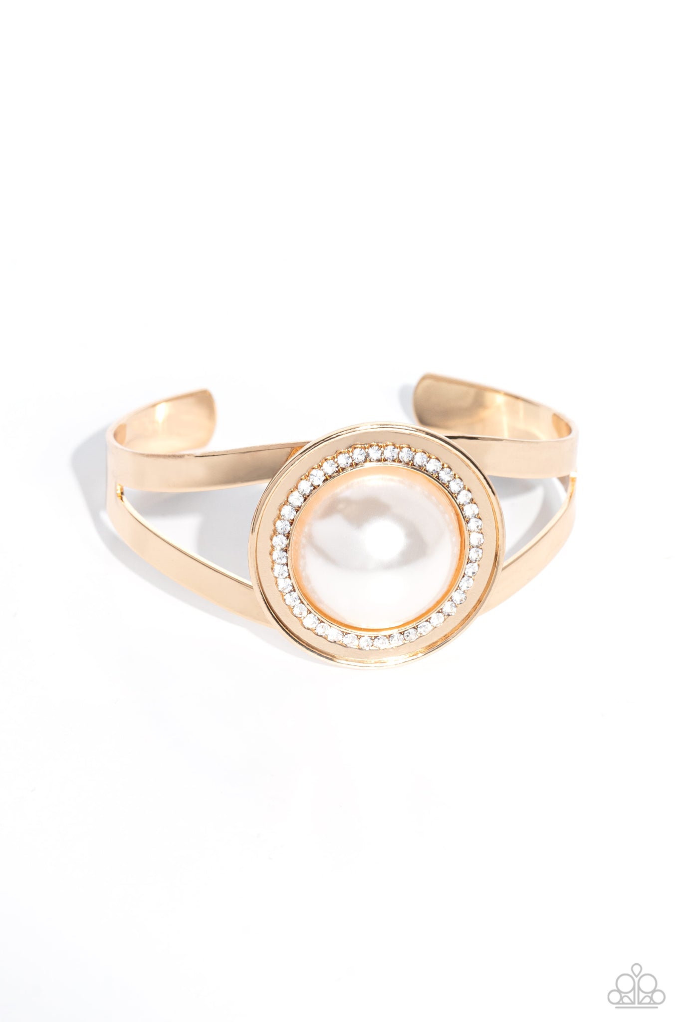 Paparazzi-Put On The GLITZ - Gold Bracelet