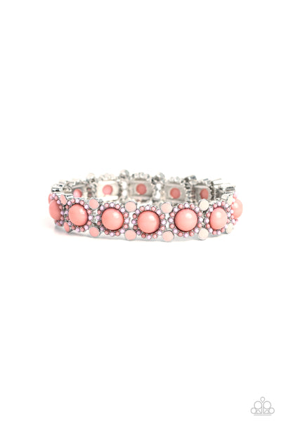 Paparazzi-Pop Art Party - Orange Bracelet