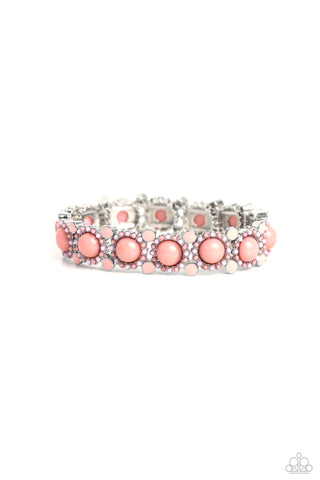 Paparazzi-Pop Art Party - Orange Bracelet