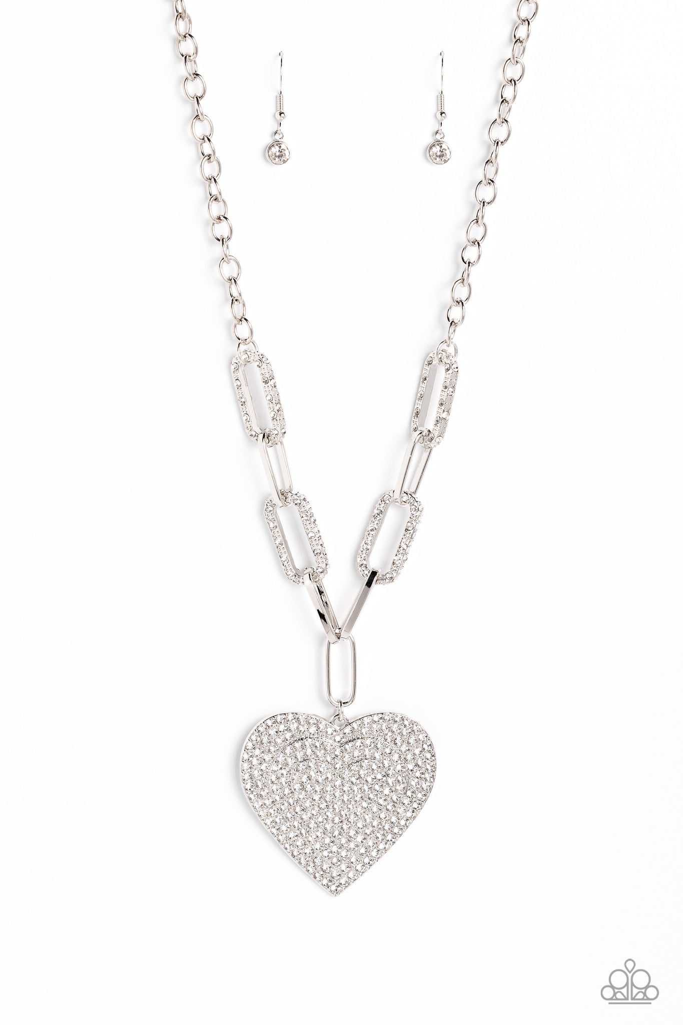 Paparazzi-Roadside Romance - White Necklace