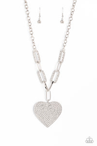Paparazzi-Roadside Romance - White Necklace